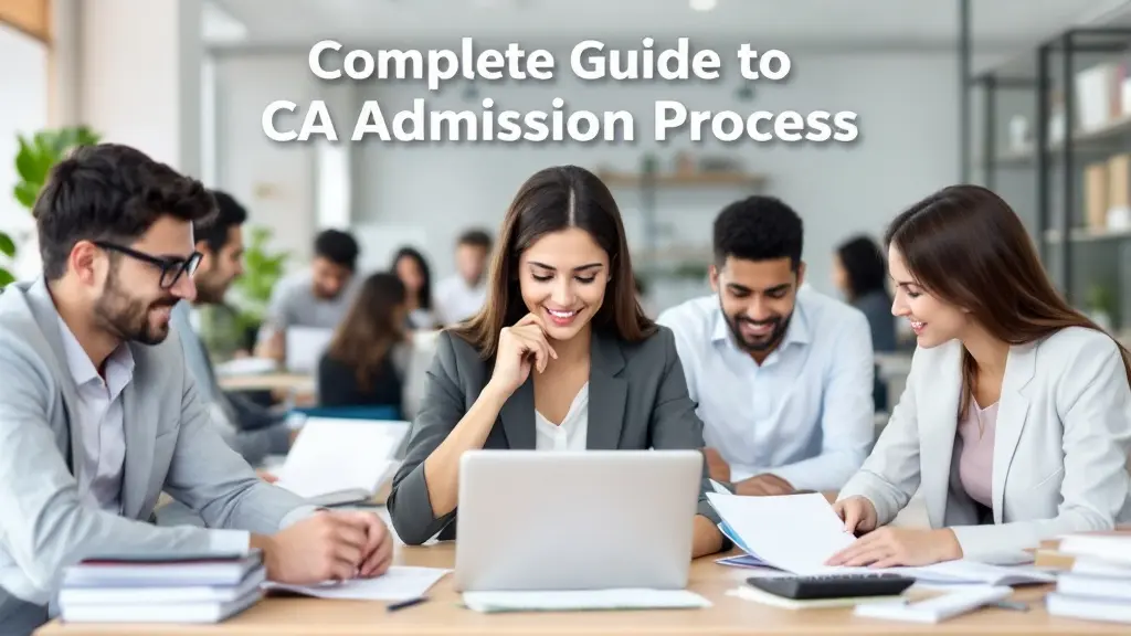 A Comprehensive Guide to the CA Admission Process in India