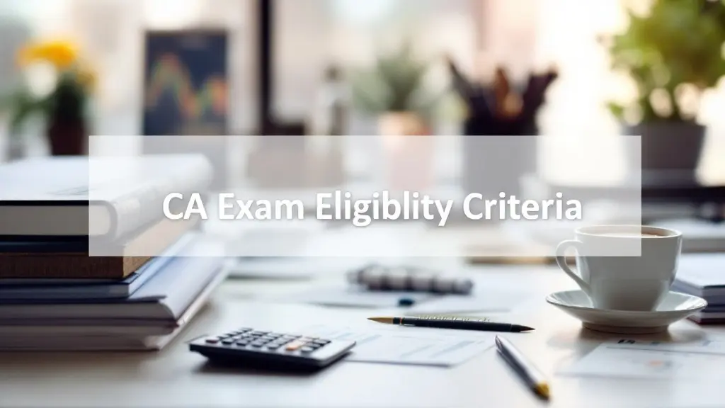 CA Exam Eligibility Criteria Everything You Need to Know